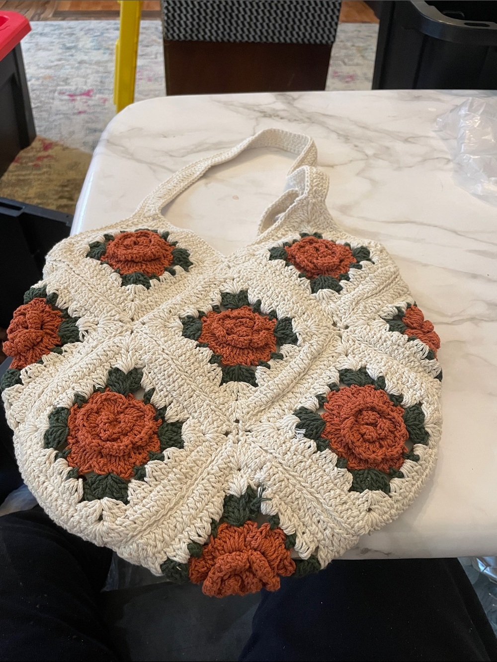 Crochet boho vibe bag - Picture 1 of 3